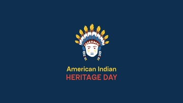 Free American Indian Heritage Day Wallpaper Background Template to Edit Online