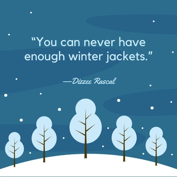 Free Winter Quote Vector Template to Edit Online Free Winter Quote Vector Template to Edit Online