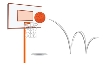 Free White Basketball Background Template to Edit Online