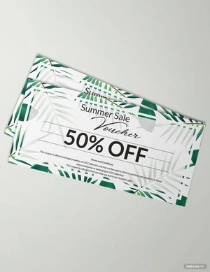 Holiday Voucher Template