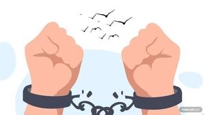 World Freedom Day Drawing Background