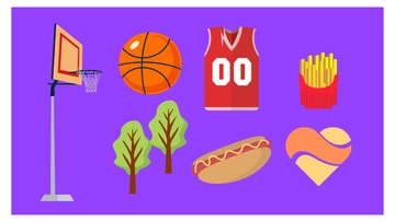 Free Cute Basketball Background Template to Edit Online
