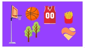 Cute Basketball Background
