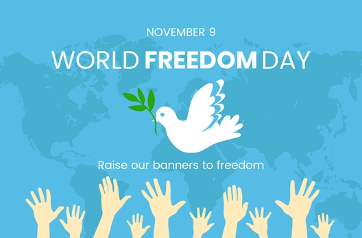 World Freedom Day Banner