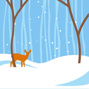 Free Winter Clipart Template to Edit Online