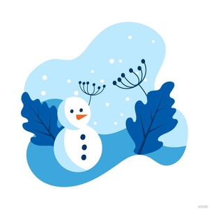 Winter Cartoon Vector