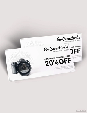 Photography Discount Voucher Template