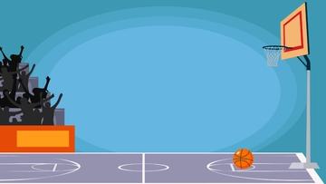 Free Basketball Zoom Background Template to Edit Online