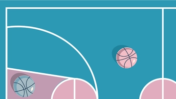 Free Creative Basketball Background Template to Edit Online