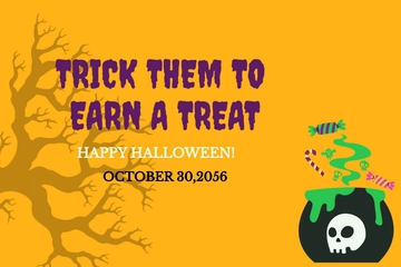 Free Halloween Blog Banner Template to Edit Online