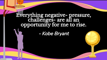 Free Basketball Quote Background Template to Edit Online
