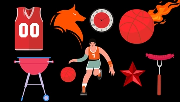 Free Red And Black Basketball Background Template to Edit Online Free Red And Black Basketball Background Template to Edit Online