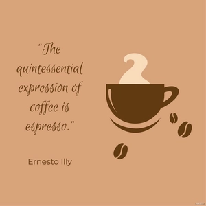 National Espresso Day Quote Vector