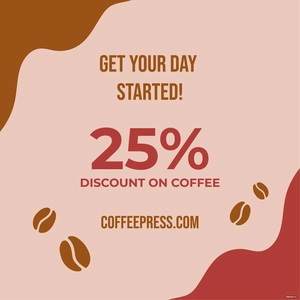 National Espresso Day Flyer Vector