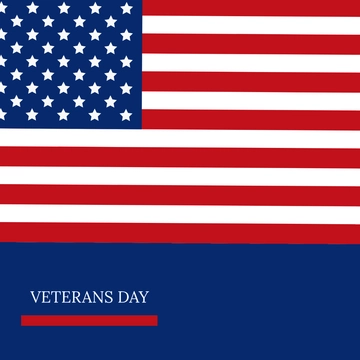Free Veterans Day Design Clipart Template to Edit Online