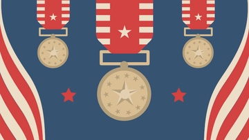 Free Veterans Day Aesthetic Background Template to Edit Online