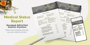 Medical Status Report Template