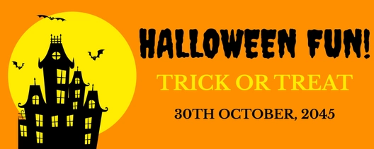 Halloween Flex Banner
