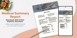 Medical Summary Report Template Medical Summary Report Template