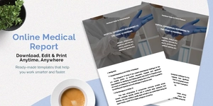 Online Medical Report Template