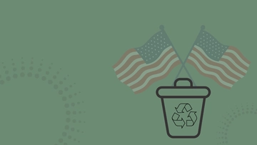 Free America Recycles Day Drawing Background Template to Edit Online