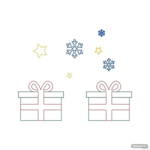 Christmas Color Drawing