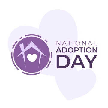 Free Happy National Adoption Day Clipart Template to Edit Online