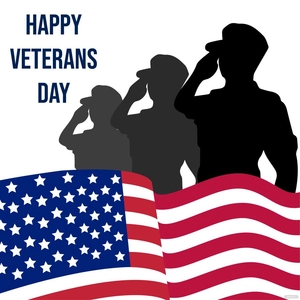 Happy Veterans Day Vector
