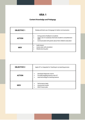 Free RPMS Portfolio Design Template to Edit Online
