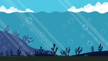 Free Foam Aquarium Background Template to Edit Online