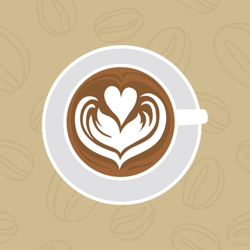 Free National Espresso Day Drawing Clipart Template to Edit Online