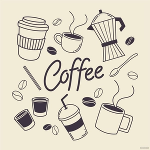 National Espresso Day Cartoon Vector