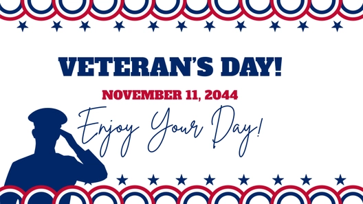 Veterans Day Youtube Banner