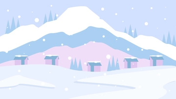 Free Winter Clipart Background Template to Edit Online