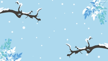 Free Winter Banner Background Template to Edit Online