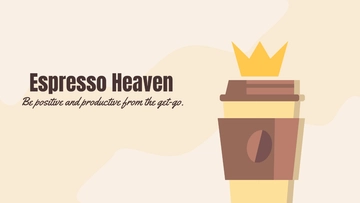 Free National Espresso Day Flyer Background Template to Edit Online