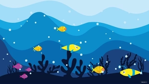 Aquarium Desktop Background