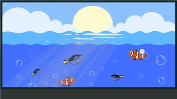 Free Aquarium Sky Background Template to Edit Online