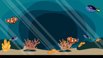 Free Aquarium Zoom Background Template to Edit Online