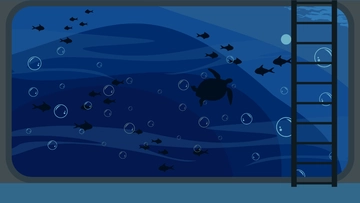 Free Underwater Aquarium Background Template to Edit Online