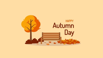 Free Autumn Clipart Background Template to Edit Online