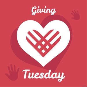 Giving Tuesday Celebration Vector