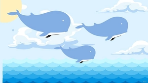 Solid Pastel Blue Background