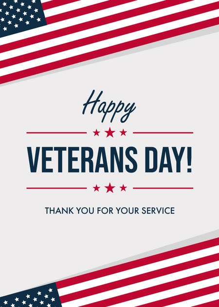 Veterans Day Greeting Card