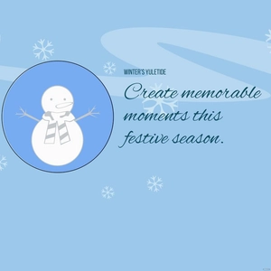 Winter Flyer Background