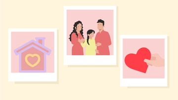 Free National Adoption Day Photo Background Template to Edit Online