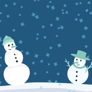 Happy Winter Background