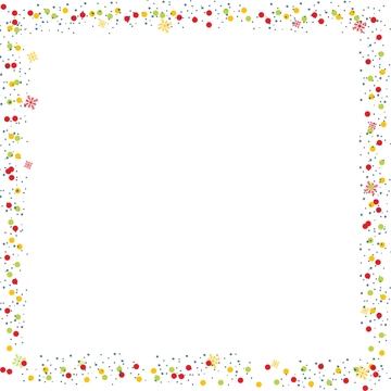 Free Christmas Border Clipart Template to Edit Online