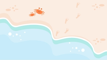 Free Pastel Sea Background Template to Edit Online