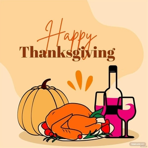 Thanksgiving Day Sketch Vector
